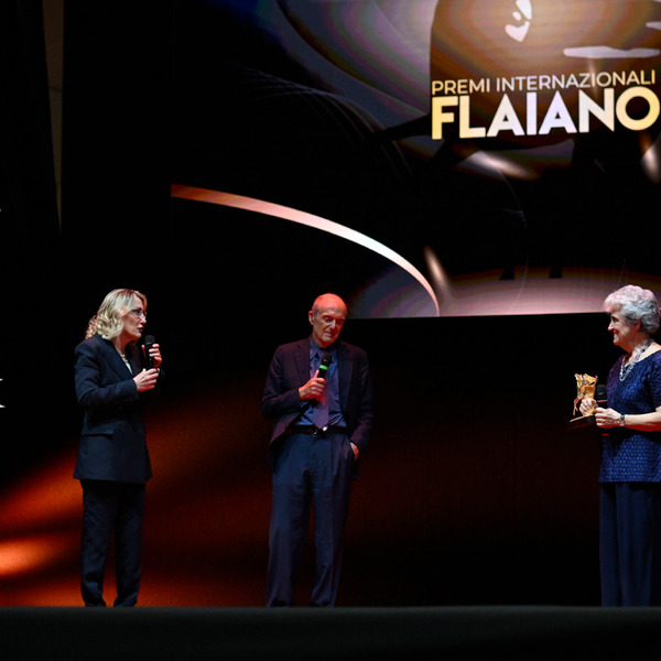 Caterina D'Amico e Francesco Piccolo, Premio Internazionale Flaiano Speciale per l'opera 'Suso Cecchi D'Amico - La fortuna di essere donna e altre storie per il cinema' ed. Ein