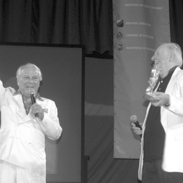 Giorgio Albertazzi e Dario Fo