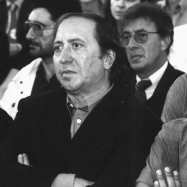 Da sinistra: Antonio Calenda, Giuseppe Piccioni, Luciano Ligabue