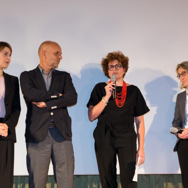 Inaugurazione 45° Flaiano Film Festival con Riccardo Milani, Paola Cortellesi, Romina Remigio, Carla Tiboni