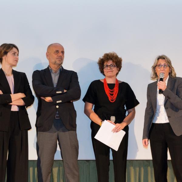 Inaugurazione 45° Flaiano Film Festival con Riccardo Milani, Paola Cortellesi, Romina Remigio, Carla Tiboni