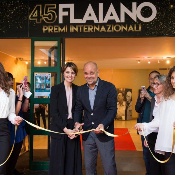 Inaugurazione 45° Flaiano Film Festival con Riccardo Milani, Paola Cortellesi, Romina Remigio, Carla Tiboni