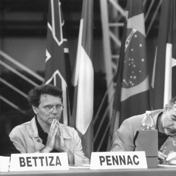 Premiati sezione narrativa da sinistra: Enzo Bettiza, Daniel Pennac, Tahar Ben Jelloun, Abraham B. Yehoshua