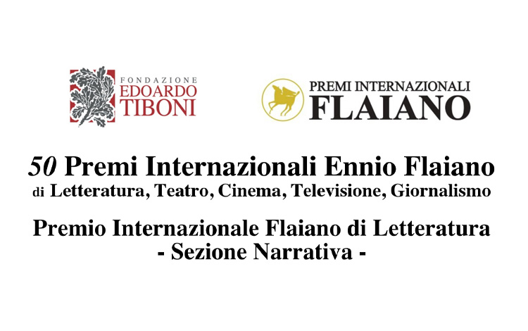 50&deg; Bando Premio Internazionale Flaiano di Narrativa 2023